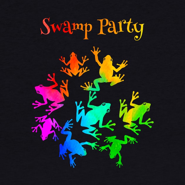 Swamp Party Frogs by SpecialTs